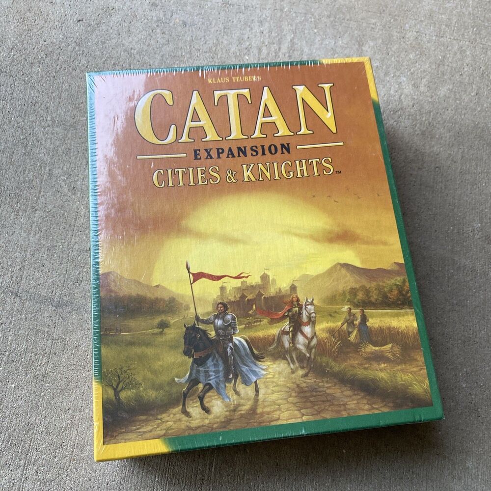Settlers Of Catan Cities & Knights Expansion New and Sealed